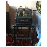 ADDING MACHINE ON STAND