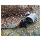 blower & grass roller