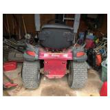 white tractor
