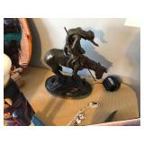 bronze statue