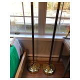 2 flag stands