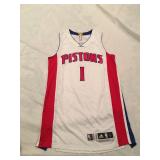 Reggie Jackson Detroit Pistons’s Game Worn Jersey