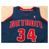 Corliss Williamson 2003-04 NBA CHAMPION Detroit Pistons Game Worn Jersey