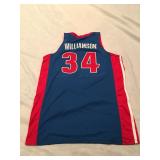 Corliss Williamson 2003-04 NBA CHAMPION Detroit Pistons Game Worn Jersey