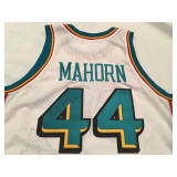 Rick Mahorn Game Worn Jersey Detroit Pistons’s Signed  1997-98