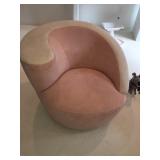 Vladimir Kagan Nautilus Corkscrew MCM Lounge Chairs www.estate48.com