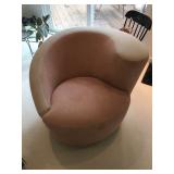 Vladimir Kagan Nautilus Corkscrew MCM Lounge Chairs www.estate48.com