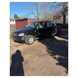 1999 Mercedes ML320 Sports Utility Black 
