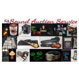 SAS Guitars, Music Equipment, Silver Bars Online Auction