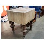 SAS Antique Butcher Block, Pocket Watch Online Auction