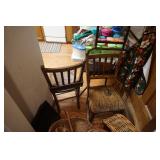 vintage school chairs