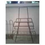 vintage magazine/record rack