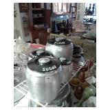 vintage canisters