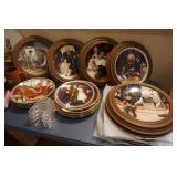 Norman Rockwell plates