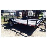 2017 6X12 utility trailer