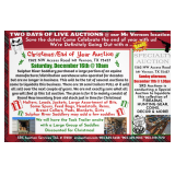 Christmas/End of Year Auction