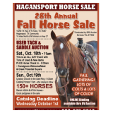 28th Annual Fall  Used Tack, Saddles &  Horse Sale