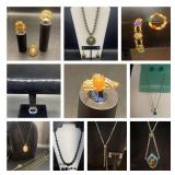 Jewelry, watches, jewelry boxes, knives, and more! Bidding ends 11/18