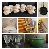 Vintage Comfort and Classic Collections Estate Auction  Over 200 Lots  Bidding ends 2/18