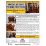 LIVING ESTATE PUBLIC AUCTION