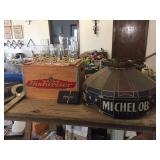 Vintage beer memoribilia