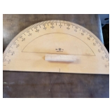 Classroom protractor