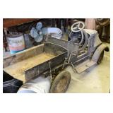 Mack truck pedal car