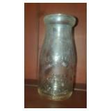 Chinqua-Penn Farms half pint milk bottle