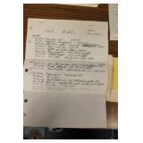 Log Book and Paperwork