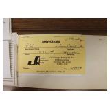 Log Book and Paperwork