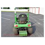 John Deere X585 tractor