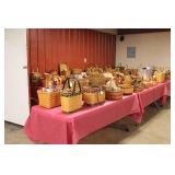 Baskets will be sold at 5PM in Gallery #2
