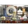 Modern & Vintage Furniture, Glassware, China, Jukeboxes, Tools, Vintage Photos & Costume Jewelry
