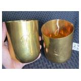 18K Solid Gold Wine Cups ! 639 grams ! $27,000.00 in scrap value ! 