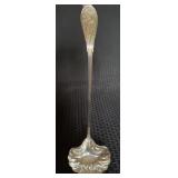 "TIFFANY" Sterling "AUDUBON" Pattern 12 1/2 inch Punch Ladle