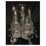 Early English Sterling & Cut Glass