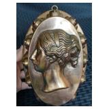 Antique Copper Food Mold