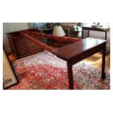 Saginaw Mahogany Watertown slide table