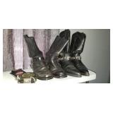 Harlet Davidson Boots and Belt