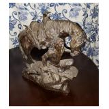 Buck McCain Bronze Indian Horse