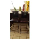 Leather Bar stools