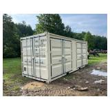 Shipping Container 20' 3 Doors 