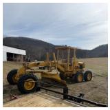 Huber Road Grader - Runs and Drives