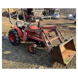 Kioti tractor - 4x4 diesel runs and works 811 hr