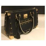 Louis Vuitton Gorgeous Black Suhali leather Le Fabuleux bag