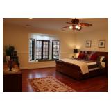 Italian, 5 Piece Lacquer Bedroom Collection