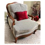 Luxurious custom country french arm chair