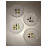 Boston warehouse Porcelain plates -