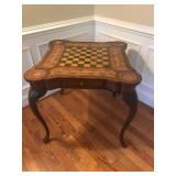#300: Maitland Smith square chess/checkers game table