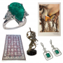 Jewelry, Art, and Decor Online Simulcast Auction